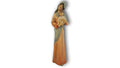 VIRGEN CON NIÑO MADERA COLOR DE 21 CM R010802O
