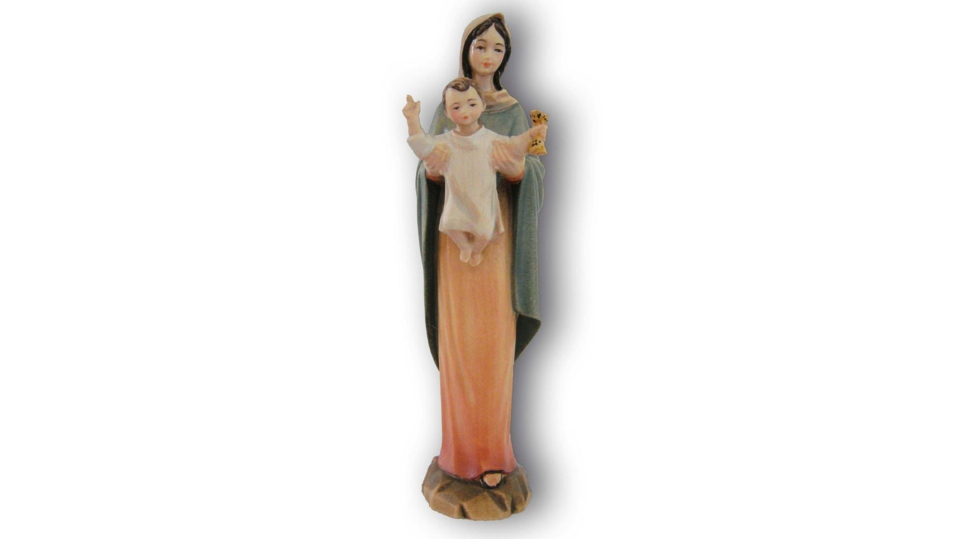 VIRGEN REINA DE LOS APOSTOLES DE 22 CM